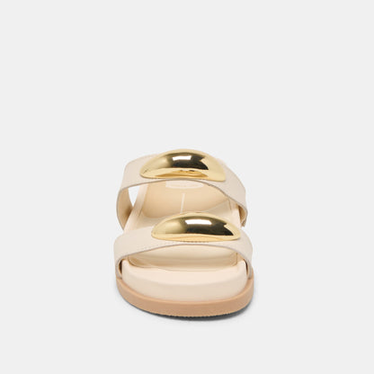 Satine Bone Leather Sandals | Dolce Vita