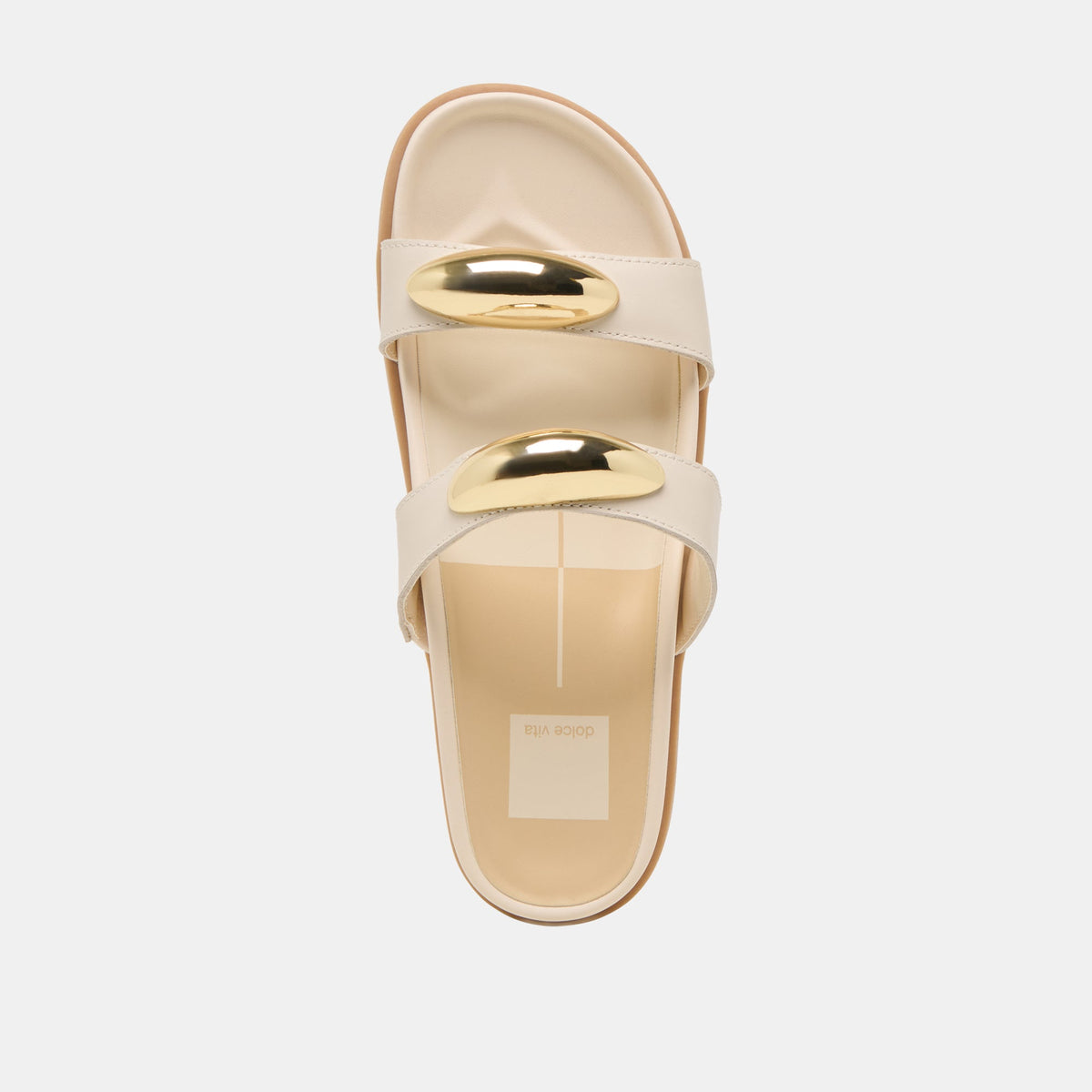 Satine Bone Leather Sandals | Dolce Vita