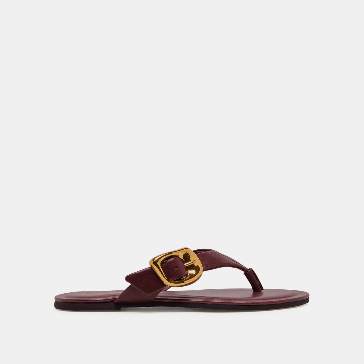 Rossa Burgundy Leather Sandals | Dolce Vita