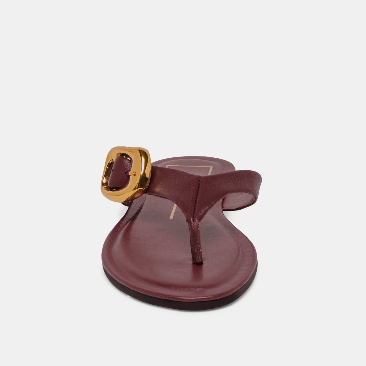Rossa Burgundy Leather Sandals | Dolce Vita