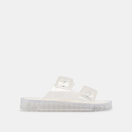 Julio Crystal Vinyl Sandals | Dolce Vita