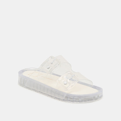 Julio Crystal Vinyl Sandals | Dolce Vita