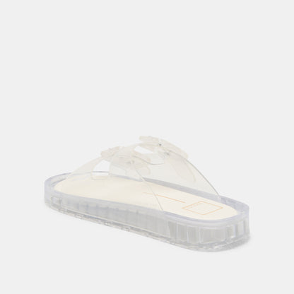 Julio Crystal Vinyl Sandals | Dolce Vita