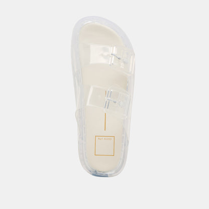 Julio Crystal Vinyl Sandals | Dolce Vita