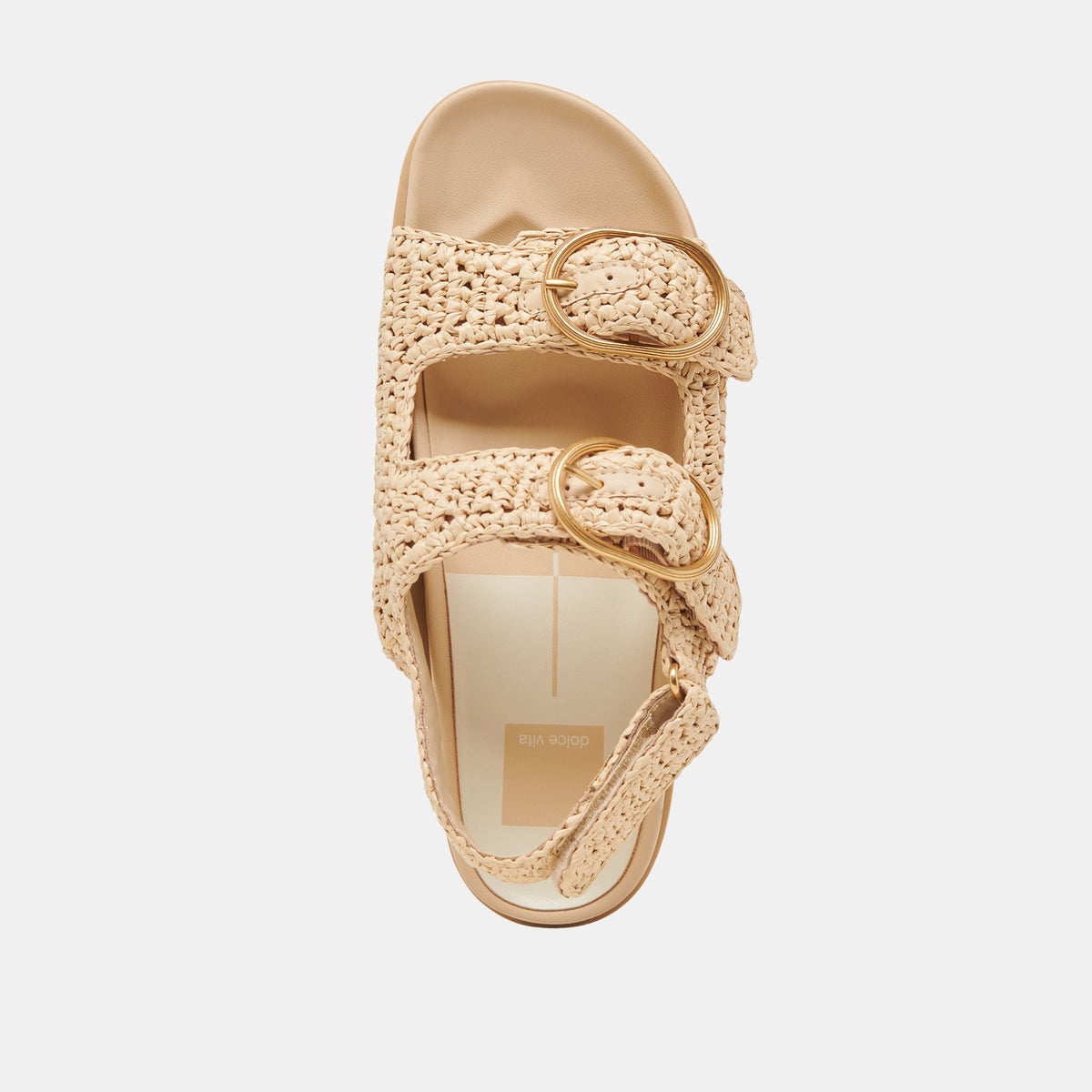 STARLA CROCHET SANDALS NATURAL KNIT | Dolce Vita