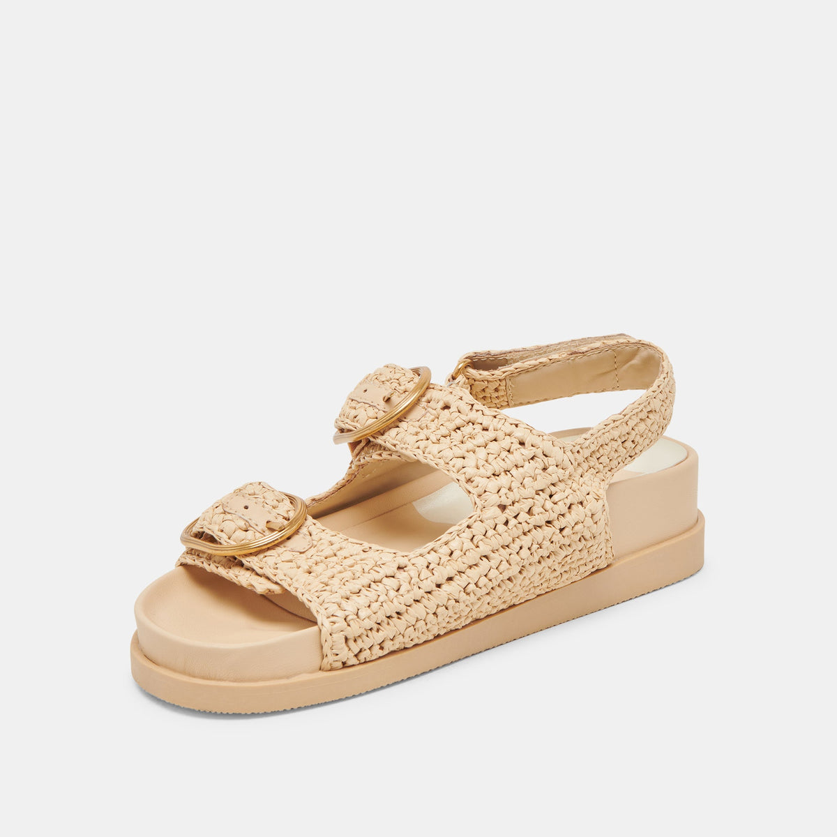 STARLA CROCHET SANDALS NATURAL KNIT | Dolce Vita