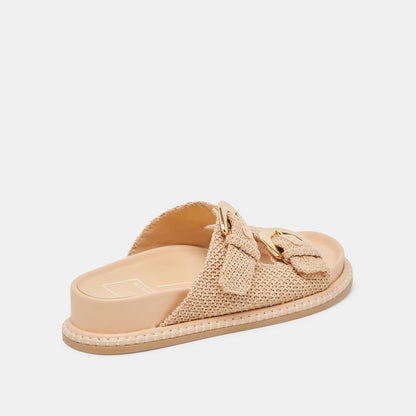 SHAUNY SANDALS NATURAL RAFFIA | Dolce Vita