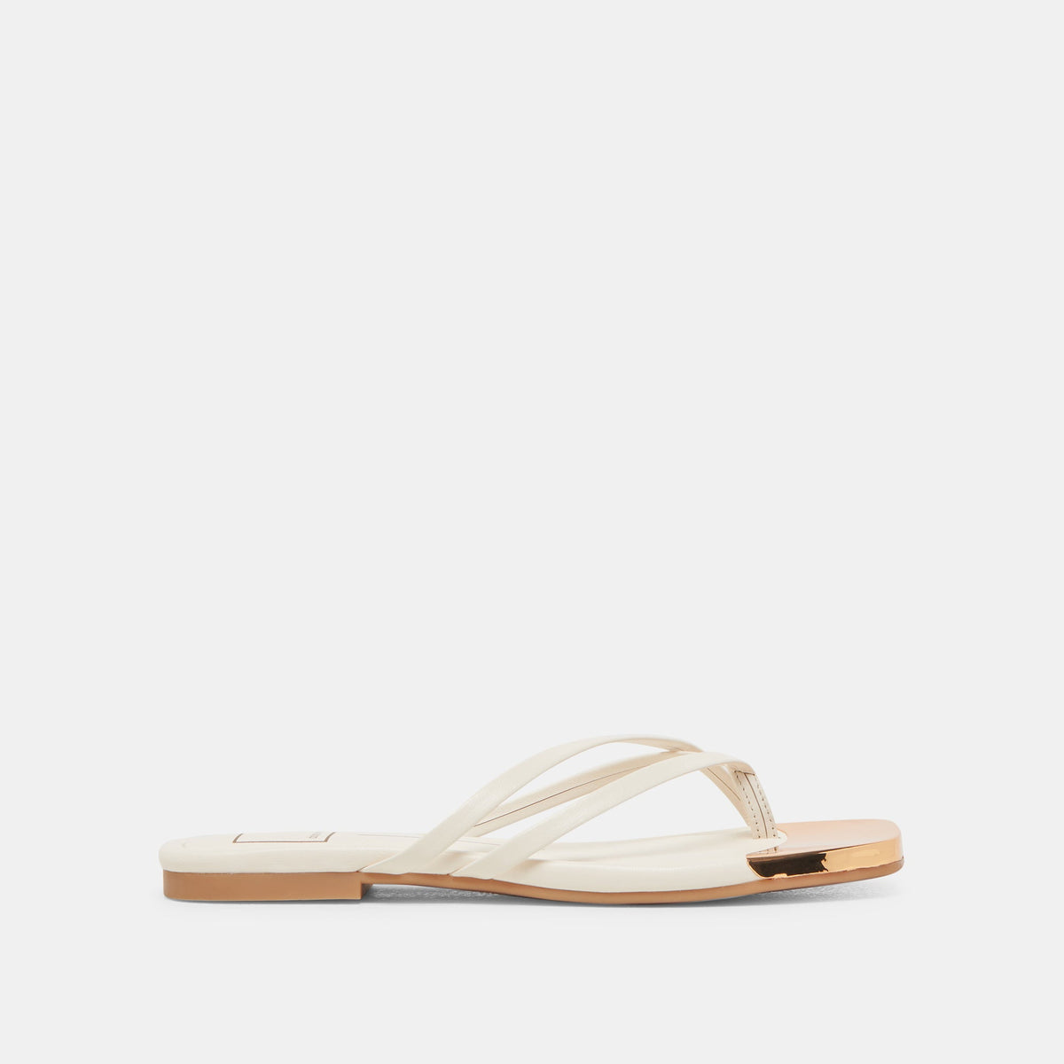 Laguna Off White Leather Sandals | Dolce Vita