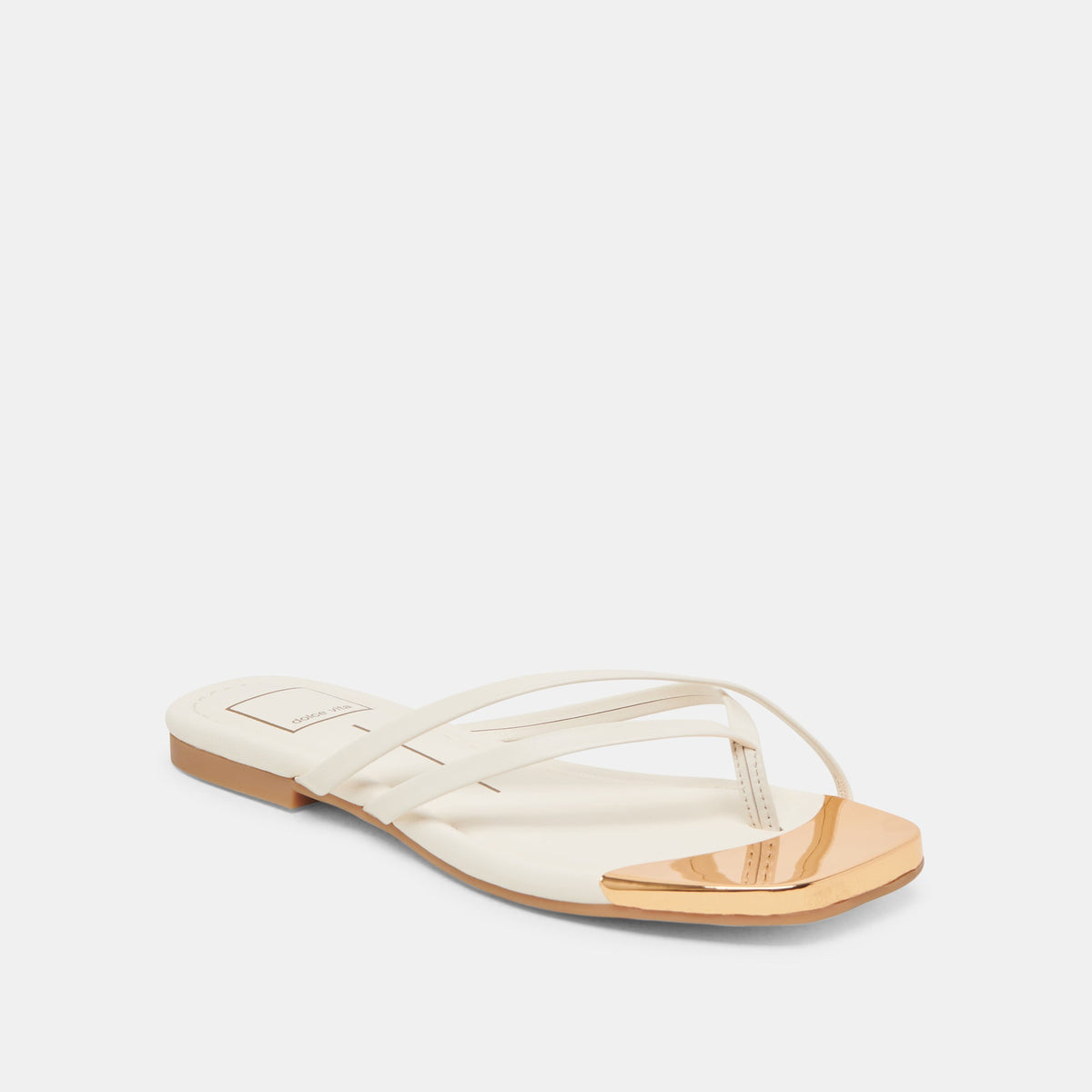 Laguna Off White Leather Sandals | Dolce Vita