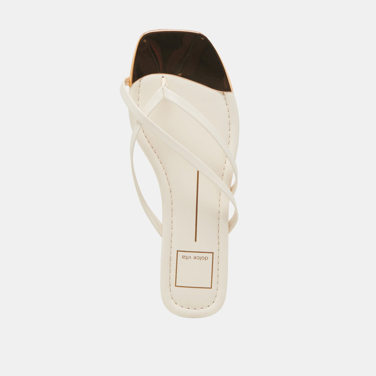Laguna Off White Leather Sandals | Dolce Vita