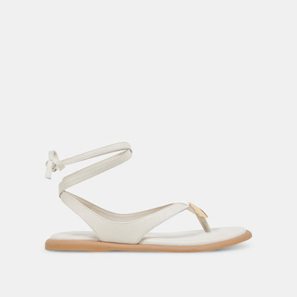 JUDY SANDALS BONE LEATHER | Dolce Vita