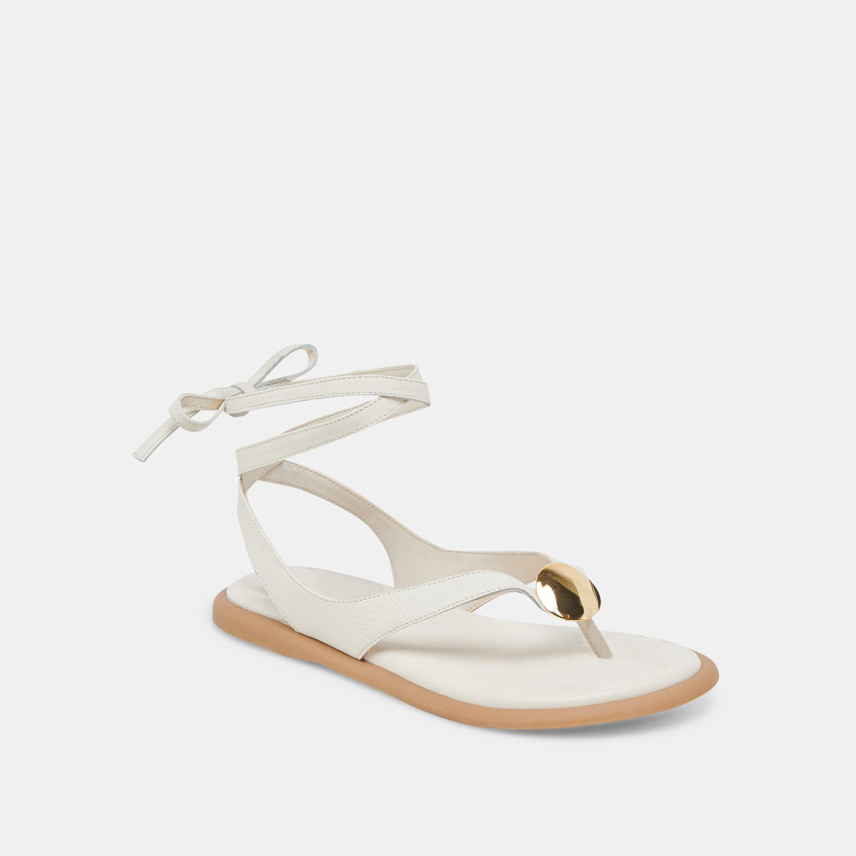 JUDY SANDALS BONE LEATHER | Dolce Vita