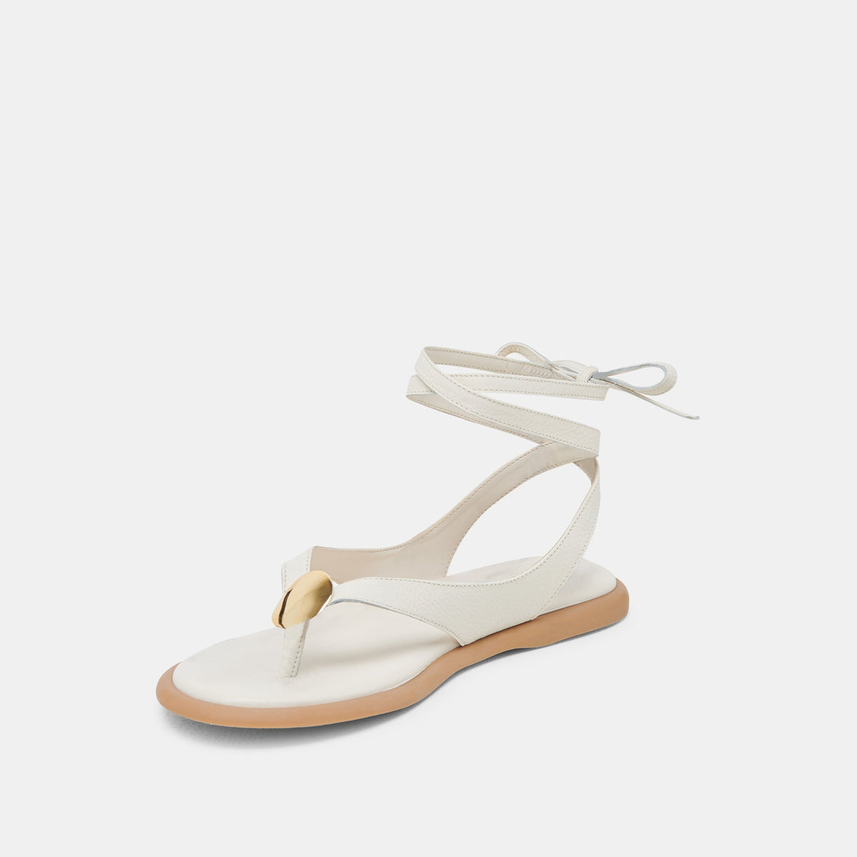 JUDY SANDALS BONE LEATHER | Dolce Vita
