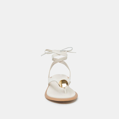 JUDY SANDALS BONE LEATHER | Dolce Vita