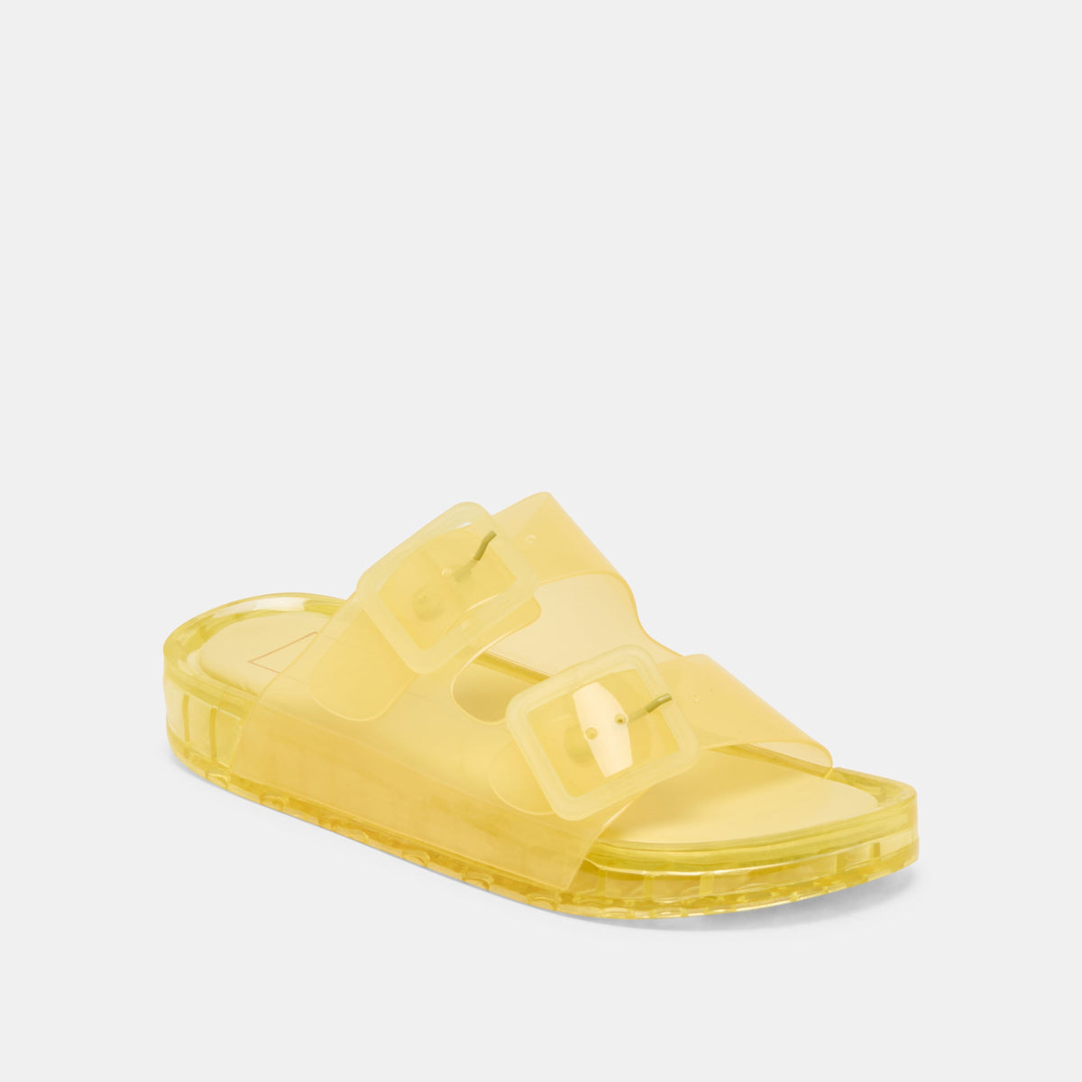 Julio Lemon Vinyl Sandals | Dolce Vita