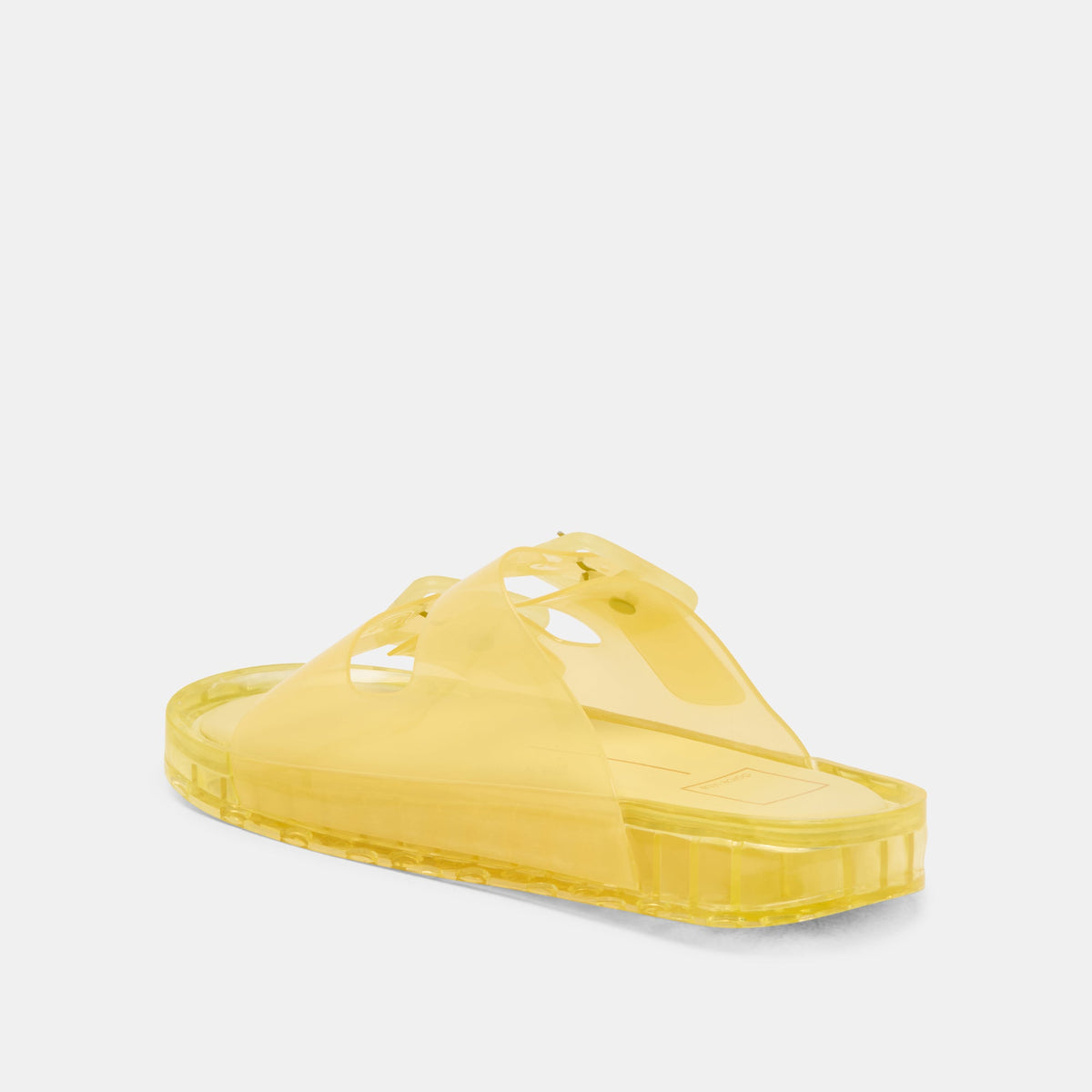 Julio Lemon Vinyl Sandals | Dolce Vita