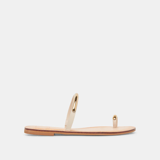 WINK SANDALS BONE LEATHER | Dolce Vita