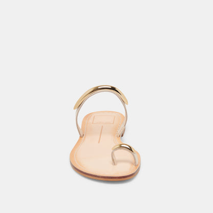 WINK SANDALS BONE LEATHER | Dolce Vita
