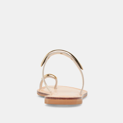 WINK SANDALS BONE LEATHER | Dolce Vita