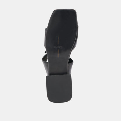 LAVERN SANDALS MIDNIGHT CRINKLE PATENT | Dolce Vita