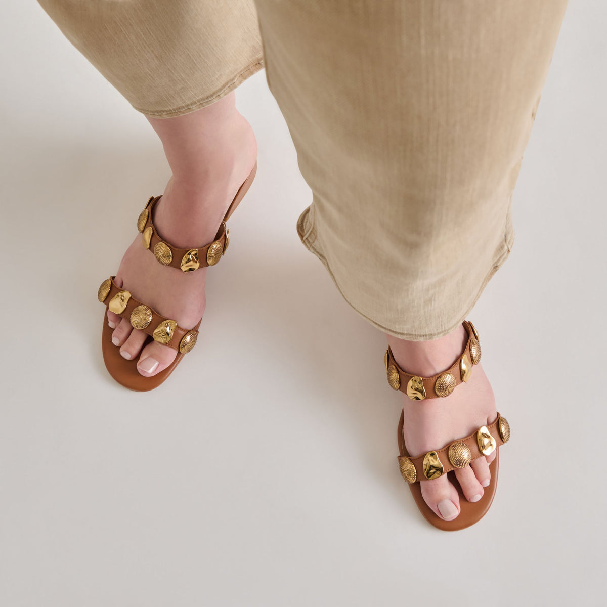 Farrow Saddle Leather Sandals | Dolce Vita