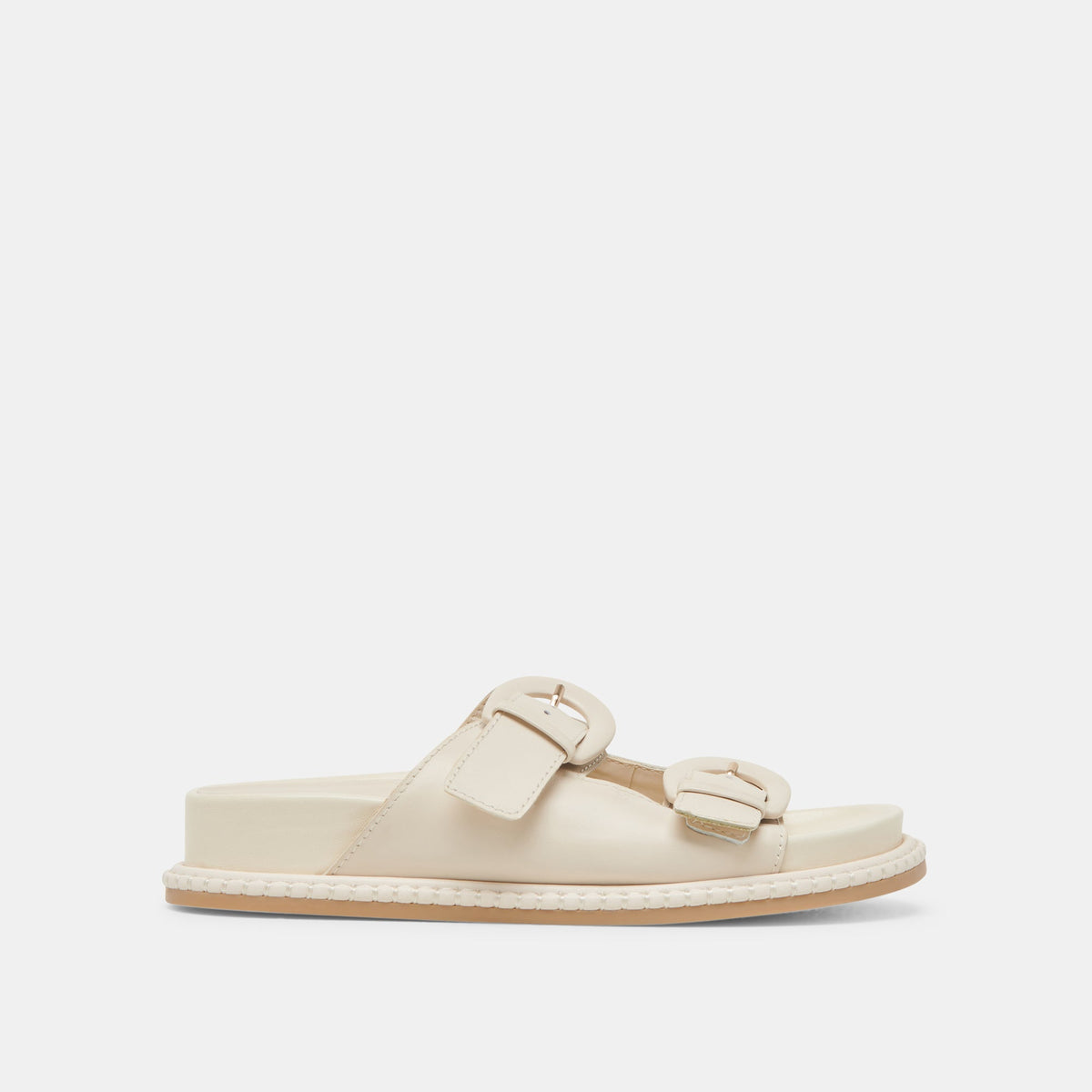 SHAUNY SANDALS BONE LEATHER | Dolce Vita