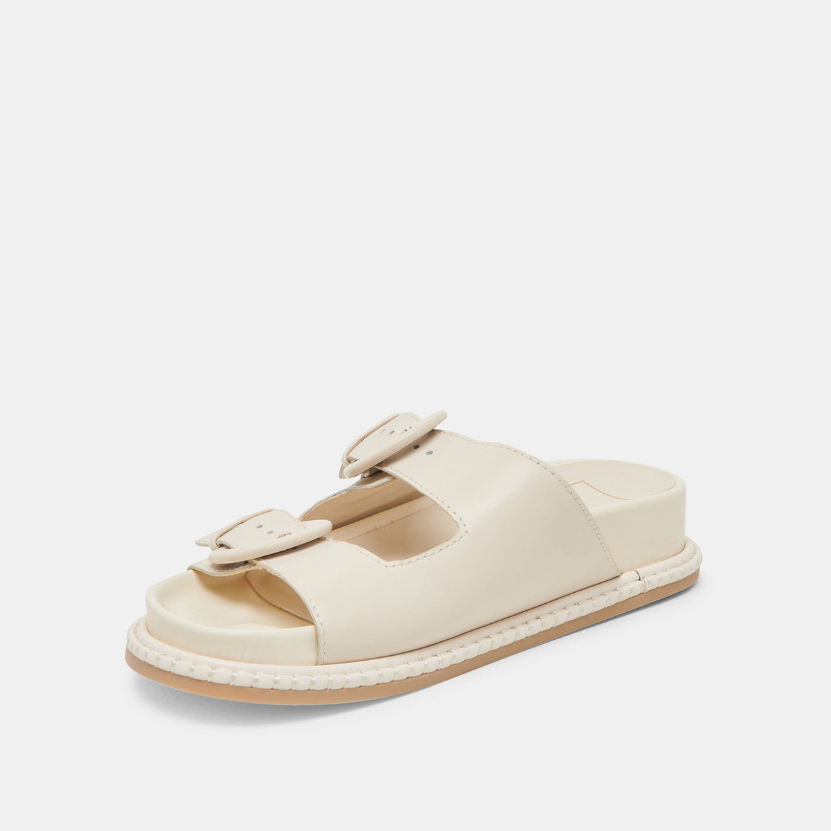SHAUNY SANDALS BONE LEATHER | Dolce Vita