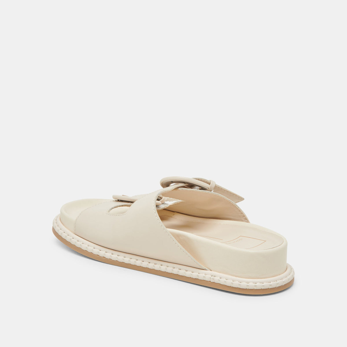 SHAUNY SANDALS BONE LEATHER | Dolce Vita