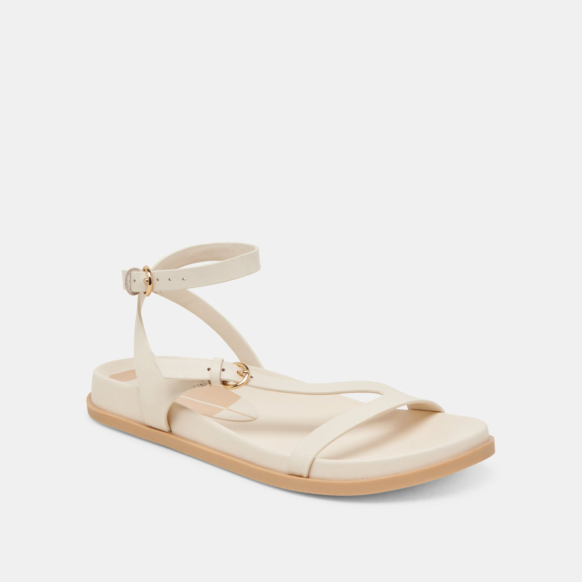 DARLIS SANDALS BONE LEATHER | Dolce Vita