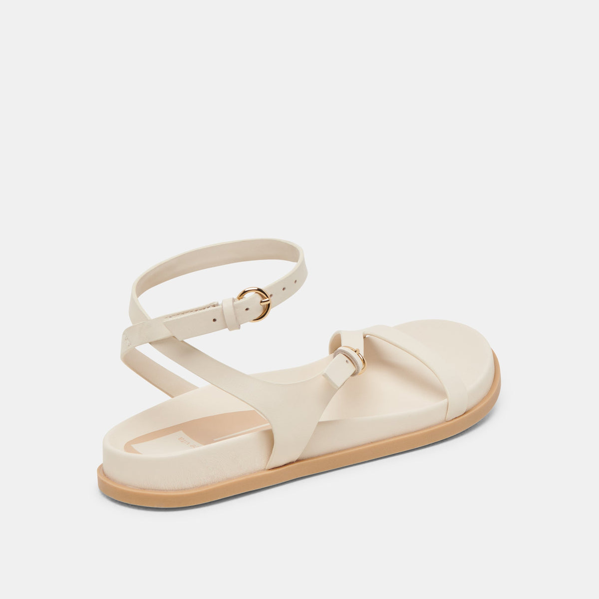 DARLIS SANDALS BONE LEATHER | Dolce Vita