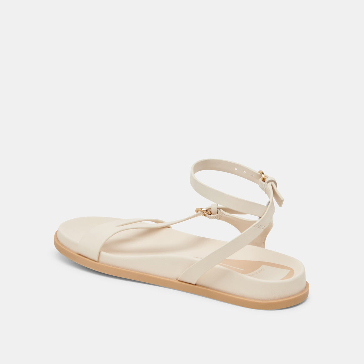 DARLIS SANDALS BONE LEATHER | Dolce Vita