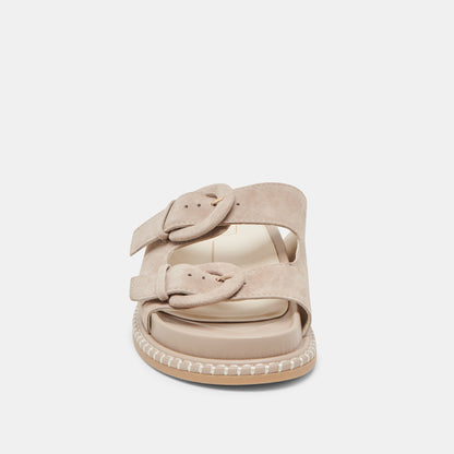 SHAUNY SANDALS DK TAUPE SUEDE | Dolce Vita