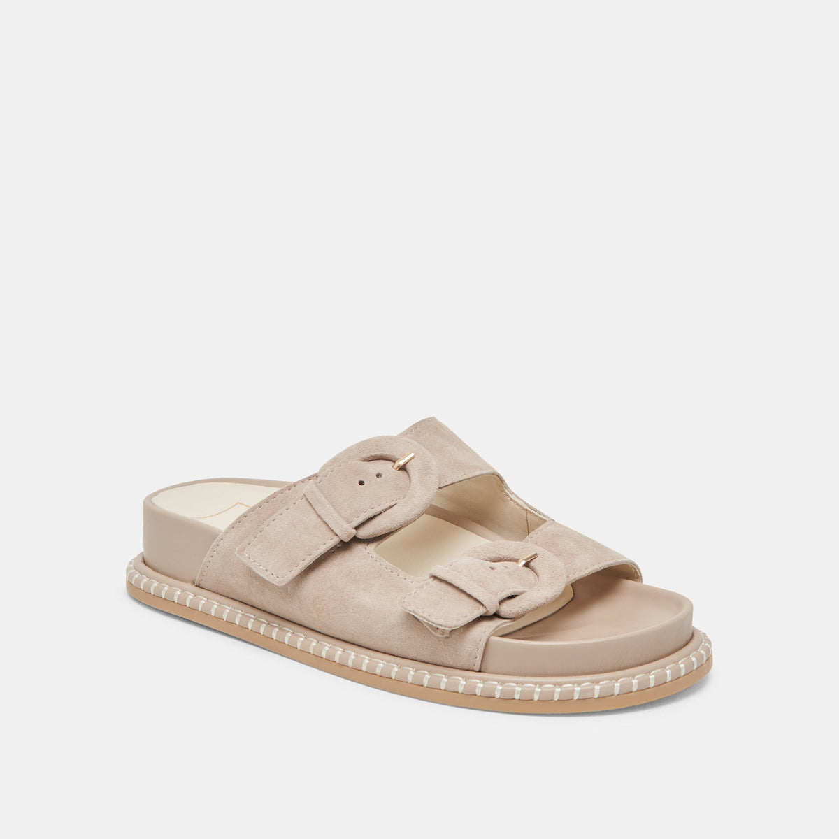SHAUNY SANDALS DK TAUPE SUEDE | Dolce Vita