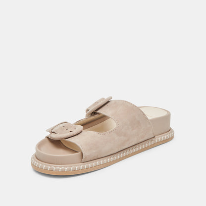 SHAUNY SANDALS DK TAUPE SUEDE | Dolce Vita