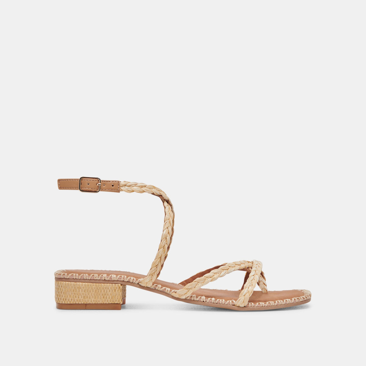 BRINN SANDALS LT NATURAL RAFFIA | Dolce Vita