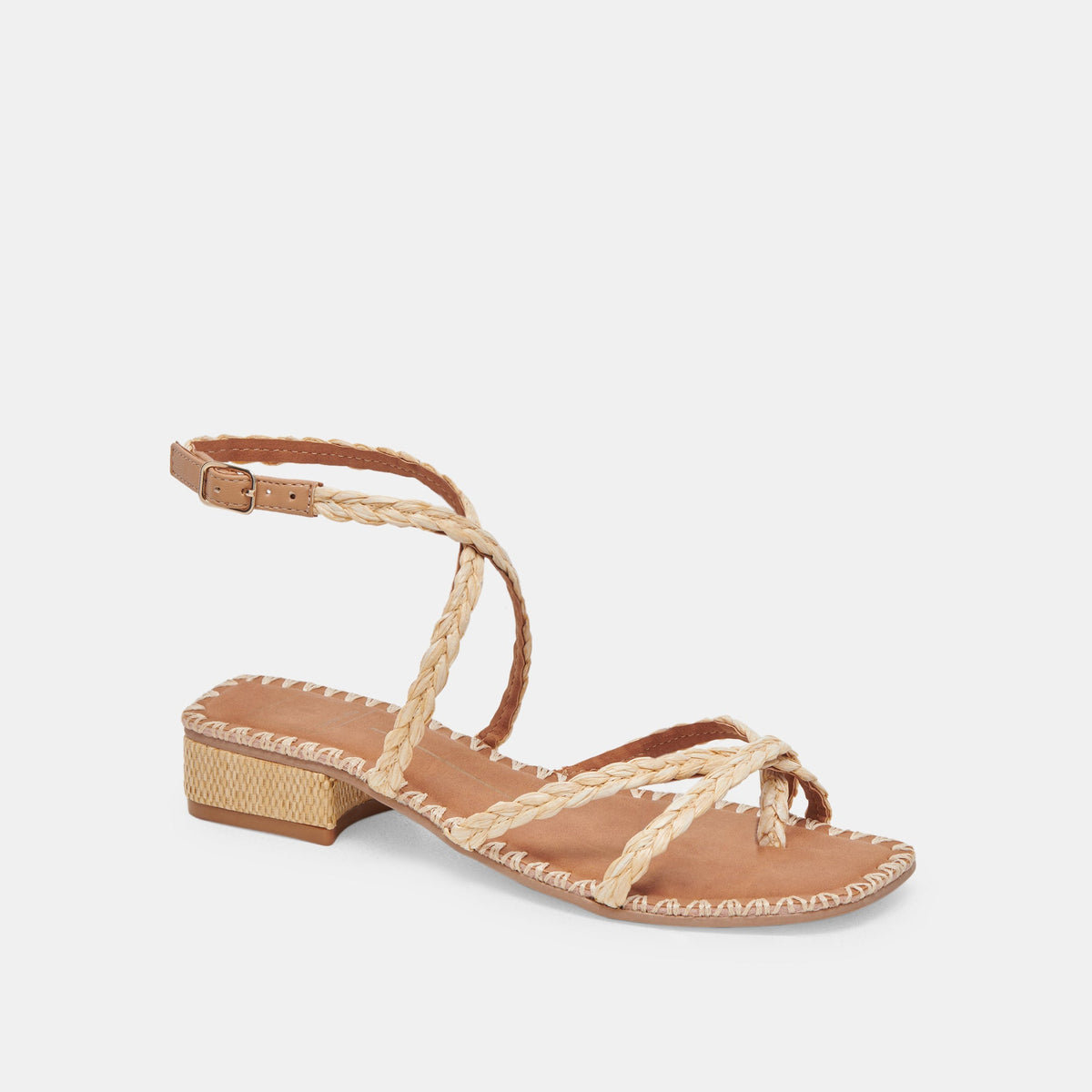 BRINN SANDALS LT NATURAL RAFFIA | Dolce Vita