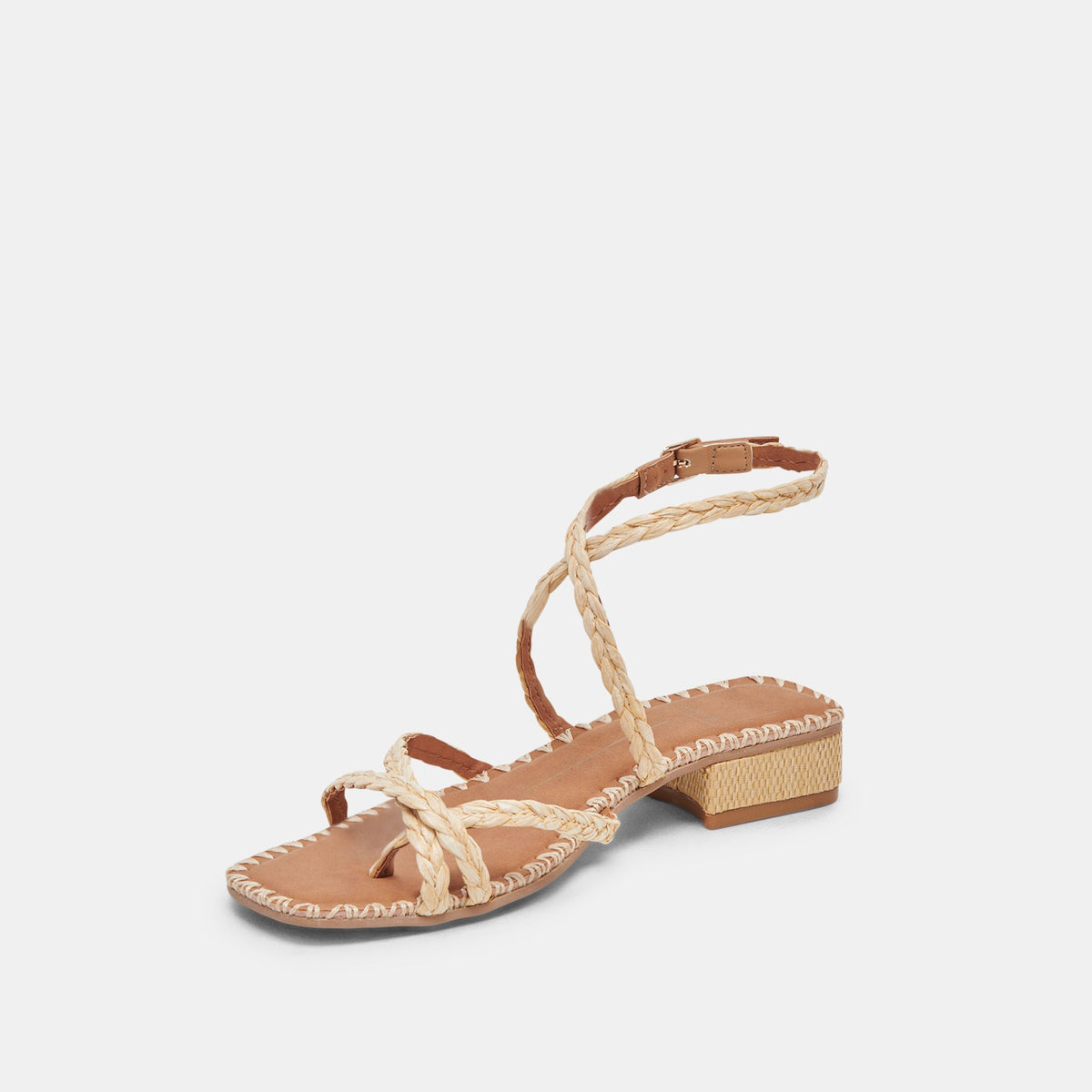BRINN SANDALS LT NATURAL RAFFIA | Dolce Vita