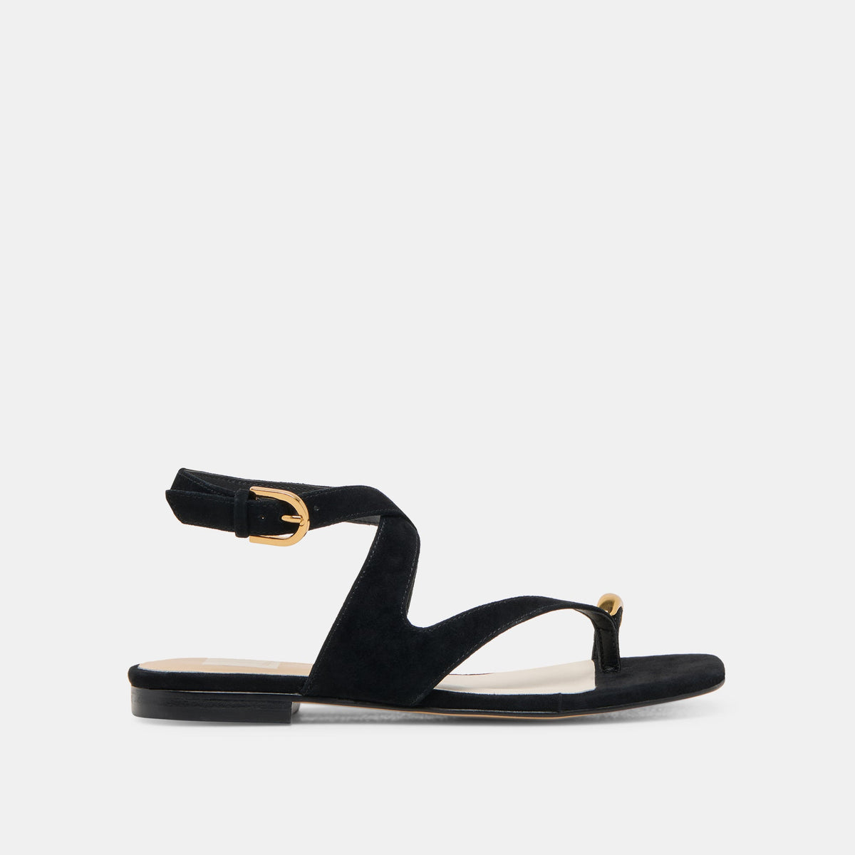 EARLA SANDALS ONYX SUEDE | Dolce Vita