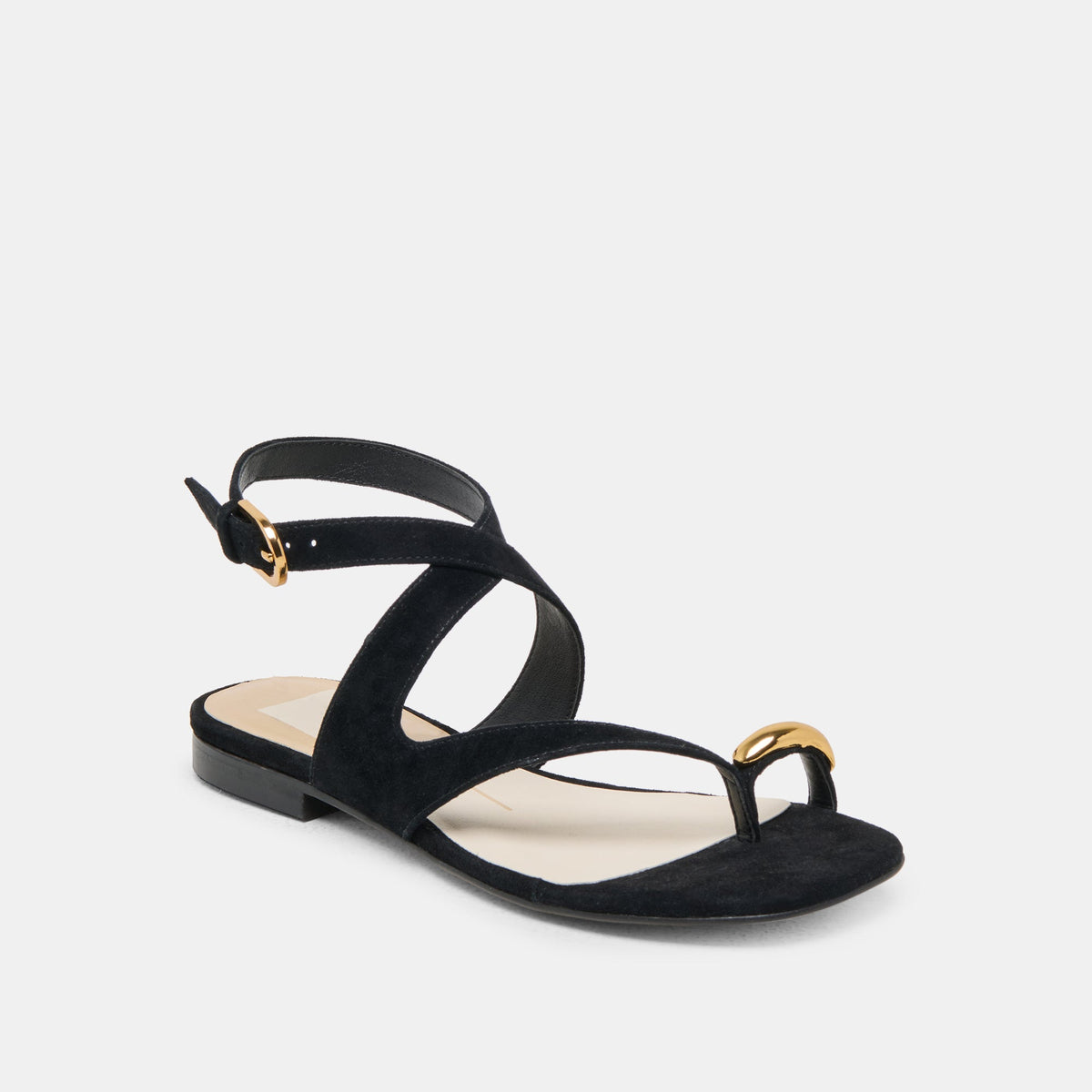 EARLA SANDALS ONYX SUEDE | Dolce Vita