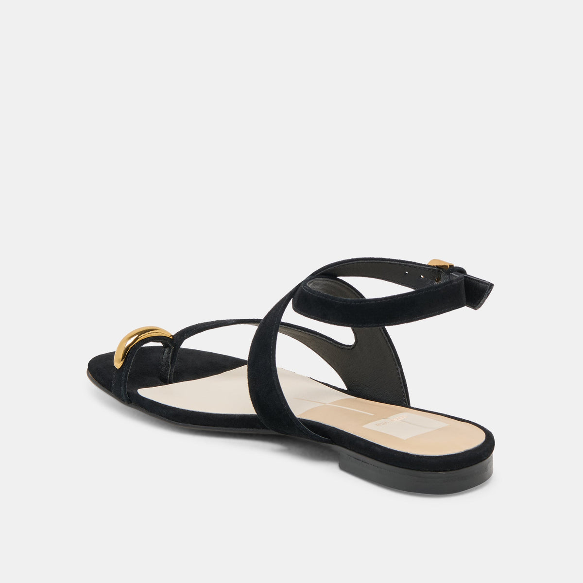 EARLA SANDALS ONYX SUEDE | Dolce Vita