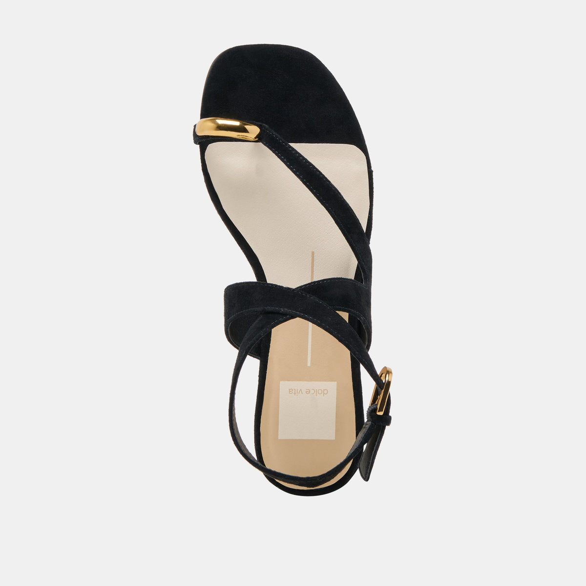EARLA SANDALS ONYX SUEDE | Dolce Vita