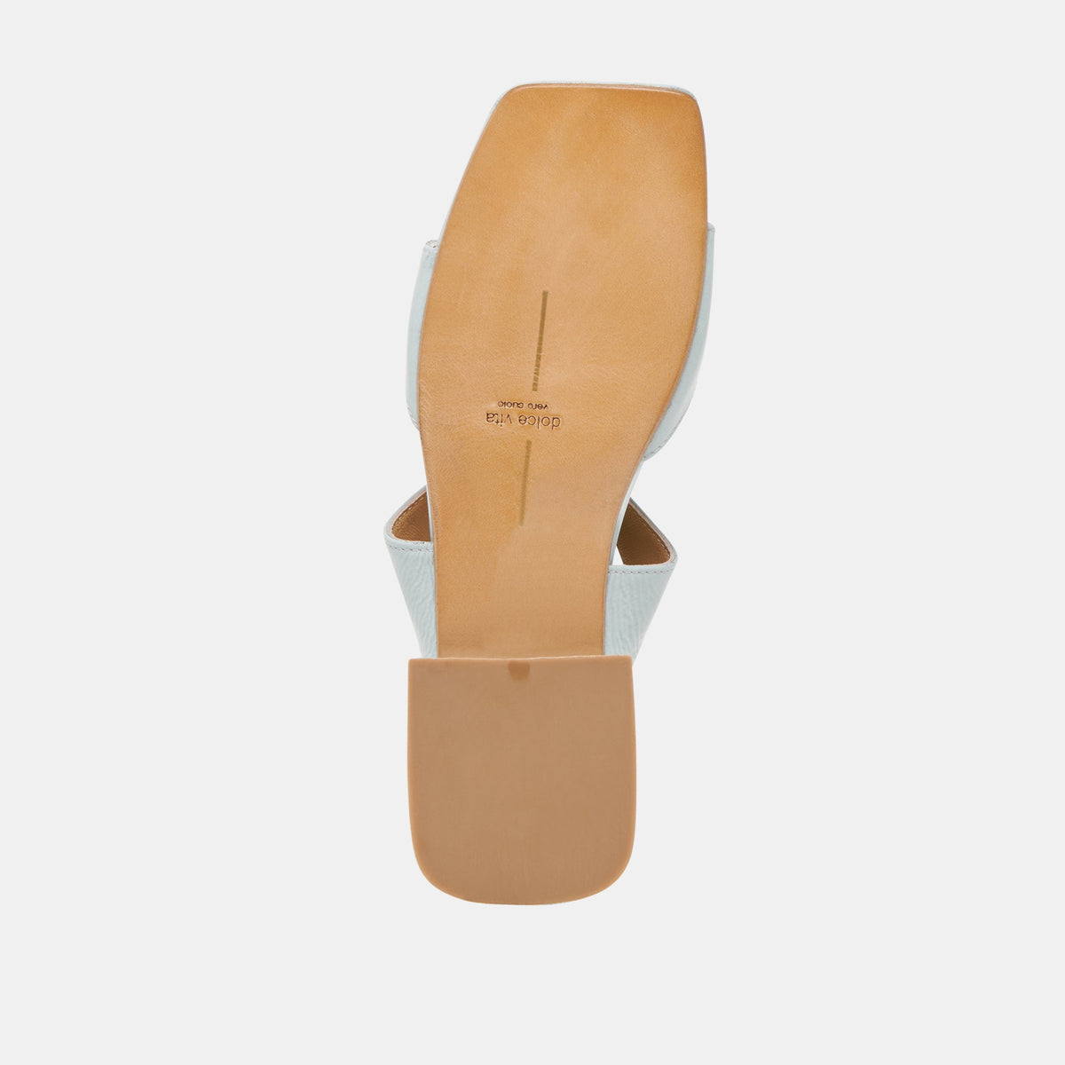 LAVERN SANDALS ICE BLUE CRINKLE PATENT | Dolce Vita
