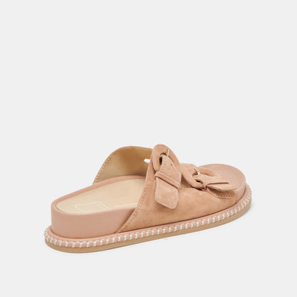 SHAUNY SANDALS TOFFEE SUEDE | Dolce Vita