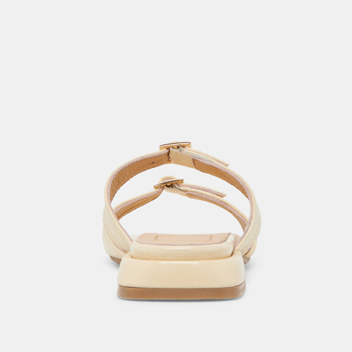 LAVERN SANDALS LIGHT YELLOW CRINKLE PATENT | Dolce Vita