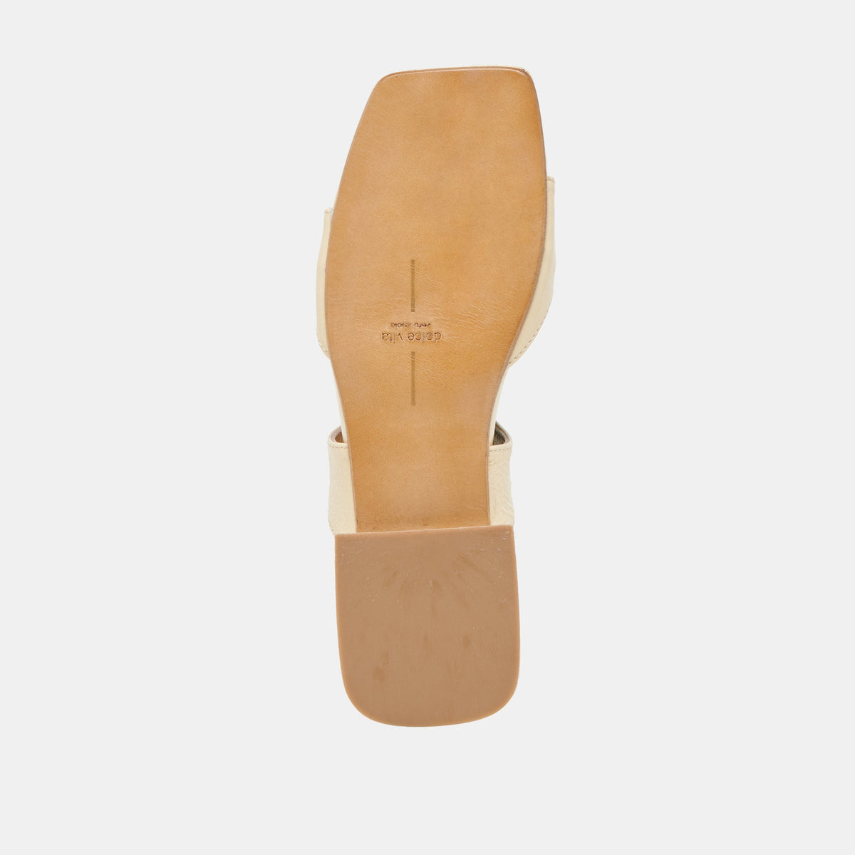 LAVERN SANDALS LIGHT YELLOW CRINKLE PATENT | Dolce Vita