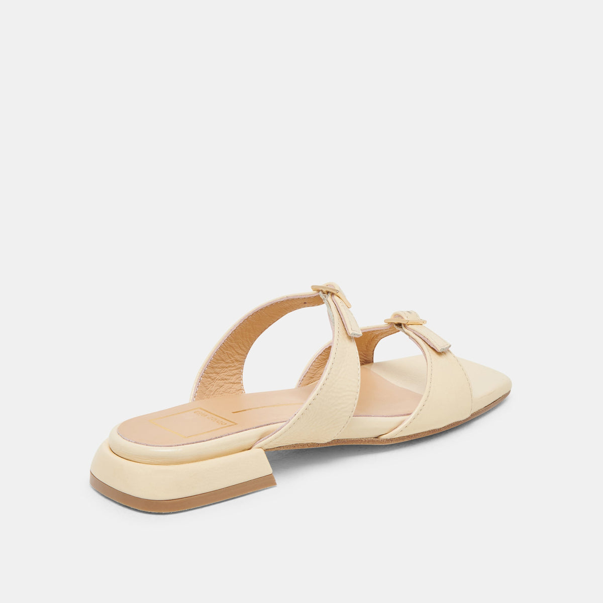 LAVERN SANDALS LIGHT YELLOW CRINKLE PATENT | Dolce Vita