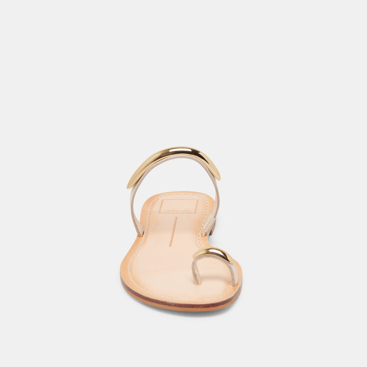 WINK WIDE SANDALS BONE LEATHER | Dolce Vita