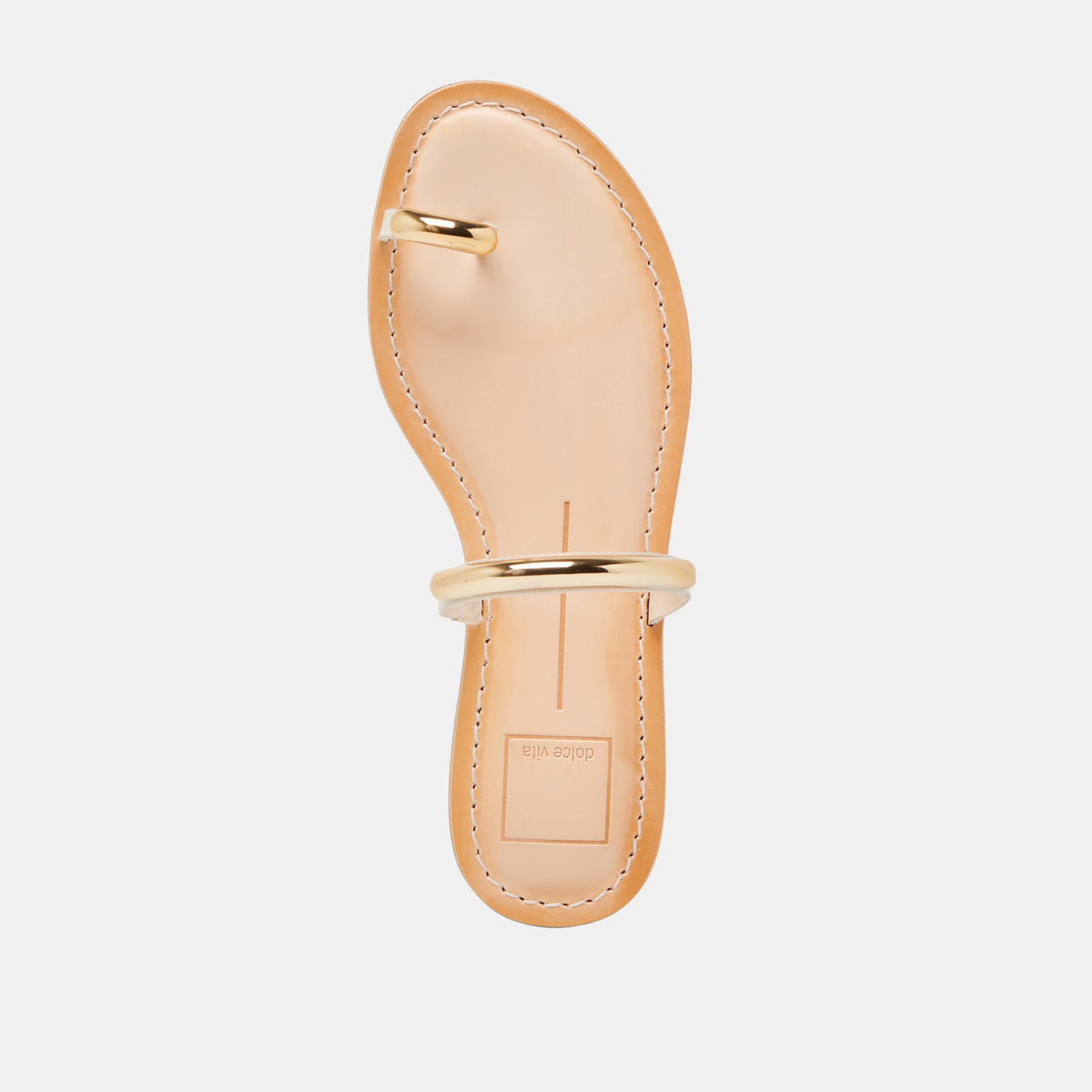 WINK WIDE SANDALS BONE LEATHER | Dolce Vita