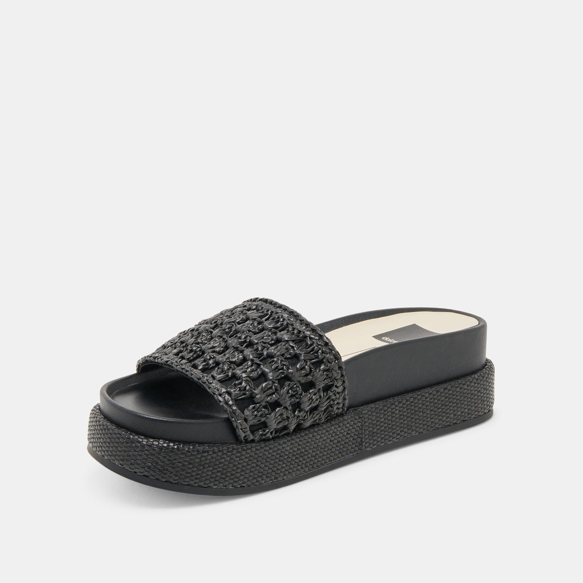 SIDONA SANDALS ONYX RAFFIA | Dolce Vita