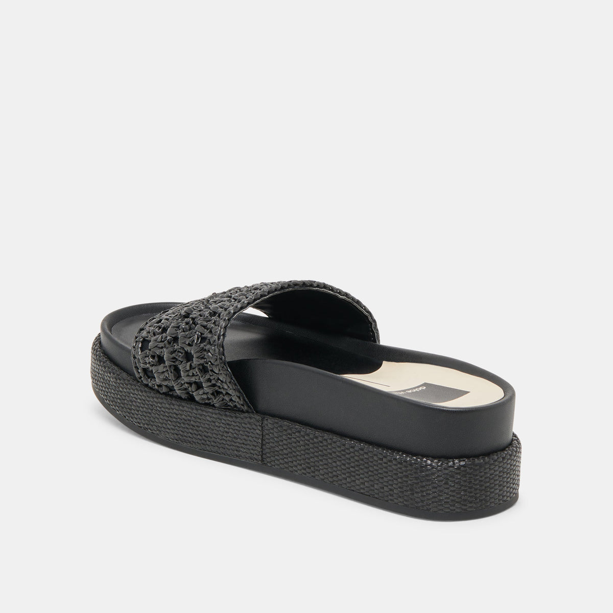 SIDONA SANDALS ONYX RAFFIA | Dolce Vita